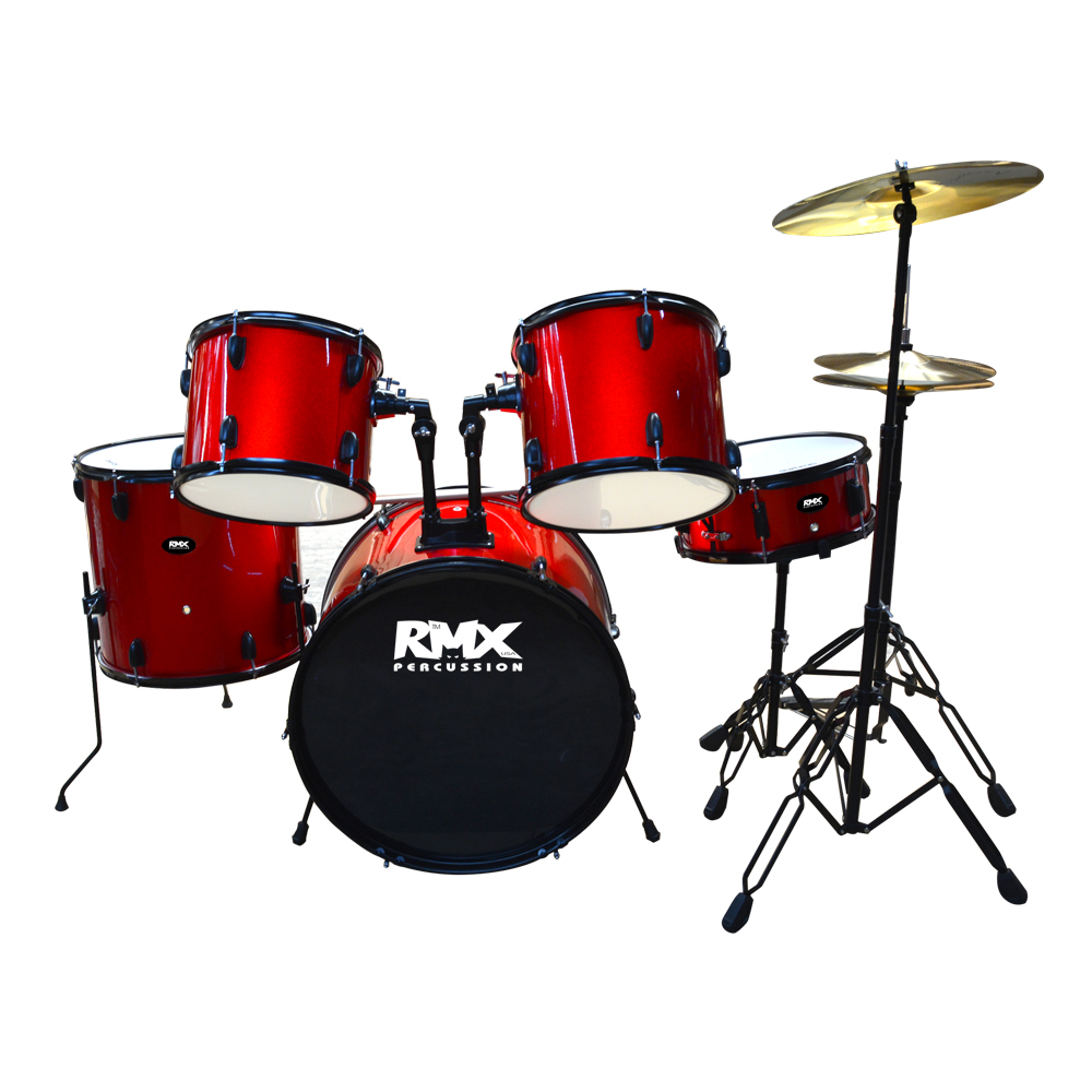 BATERIA 5PCS. PLATILLO+PISO (ROJA.)RM-802RD RMX            
