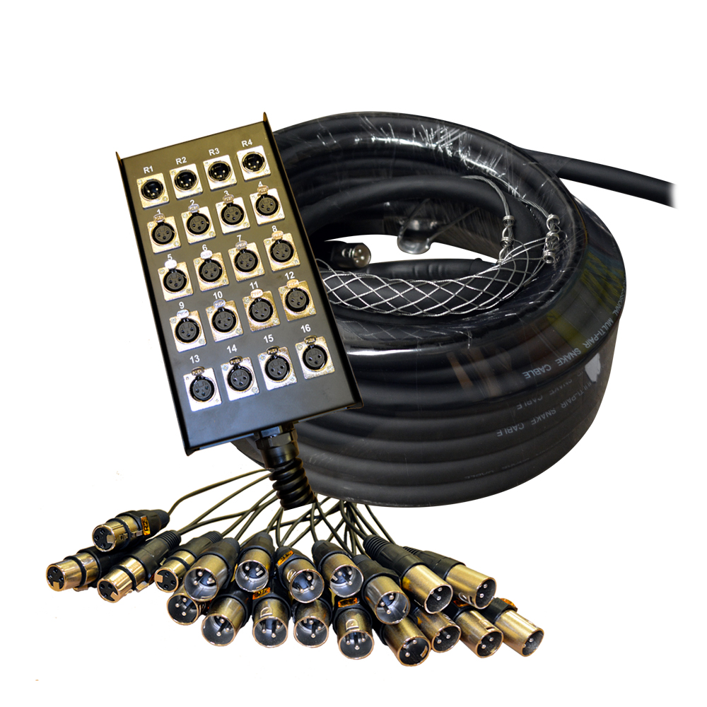 CABLE MULT.30MTS.16XLR / 4XLR MACHO CARVER | Mandalay