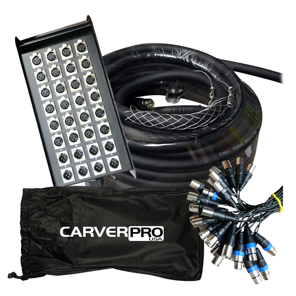 CABLE MULTIPAR 24X8 30MTS CARVER PRO
