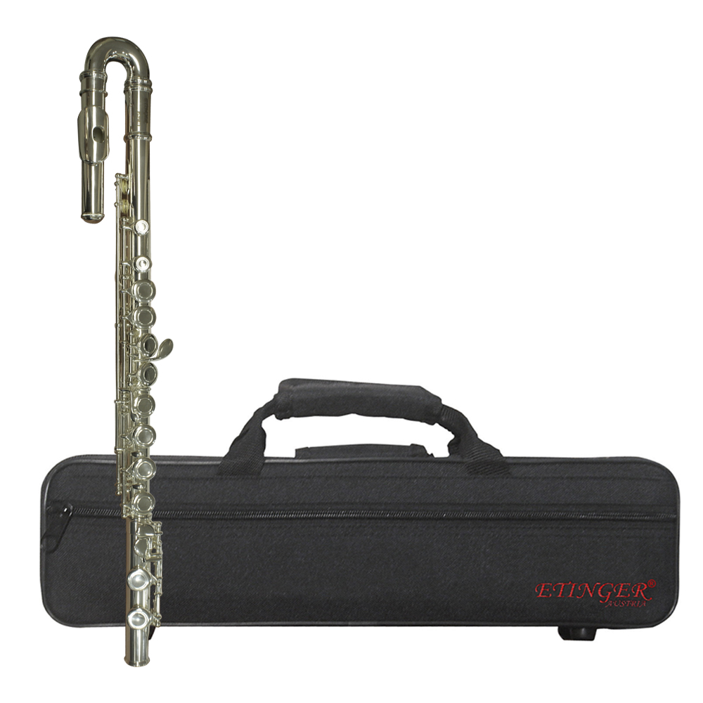 FLAUTA TRAVERSA FLT-61E NIQUEL/C/E CAB CURVO ETINGER