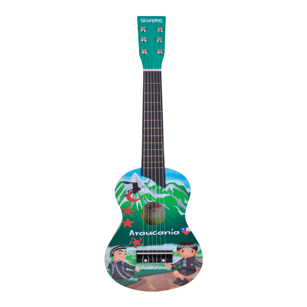 GUITARRA NIÑO 25PLS. MOD . WALMAPU COLOR VERDE