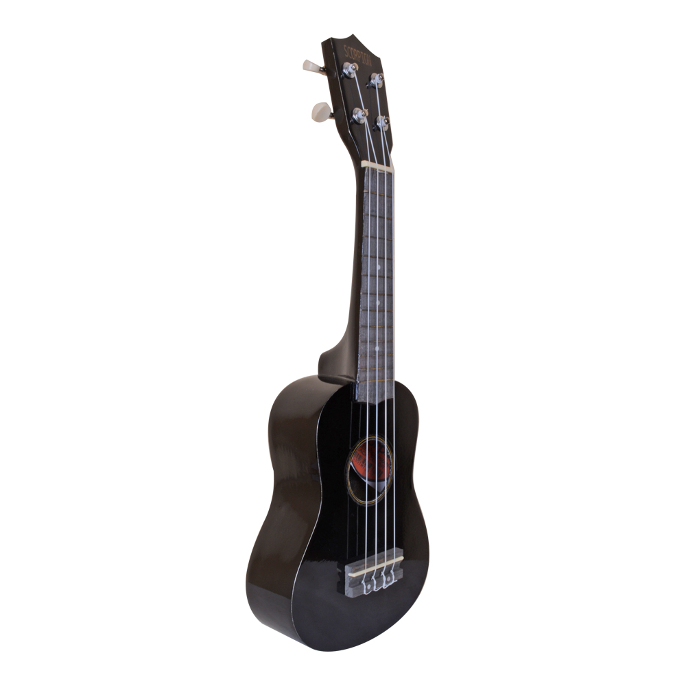 UKELELE SOPRANO NEGRO MOD.SCKUK-30S SCORPION  