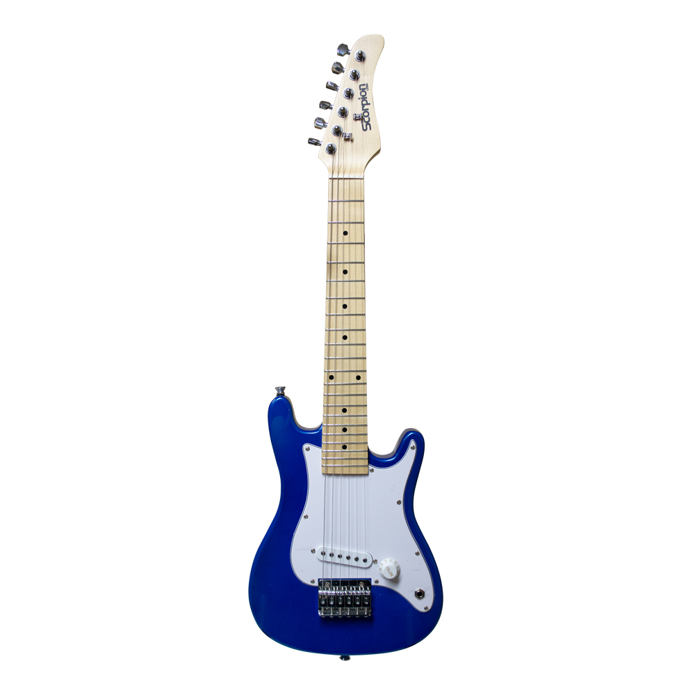 PACK DE GUITARRA NIÑO COLOR AZUL SCORPION