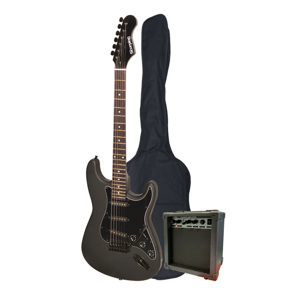 PACK GUIT.ELEC.PAC-34BK/NEGRA SCORPION            