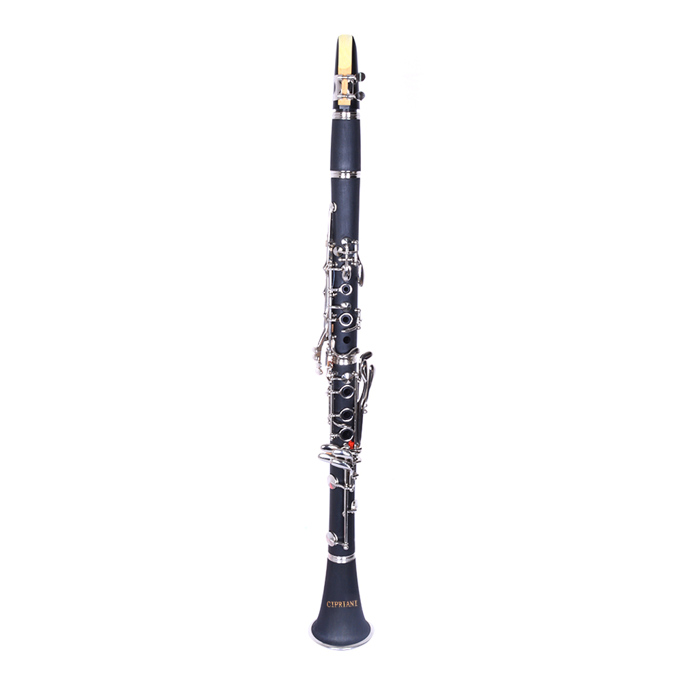 CLARINETE 17 LLAVES MODELO CL-17P  NEGRO CIPRIANI