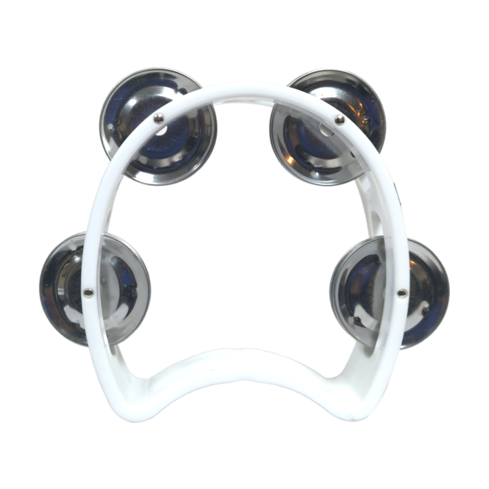 PANDERO 4" BLANCO MOD.CJ-4-WH HONDO