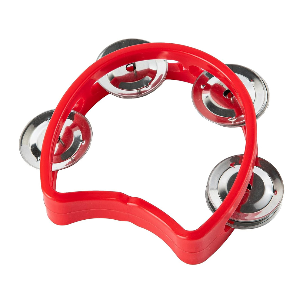 PANDERO 4" ROJO MOD.CJ-4-RD HONDO    