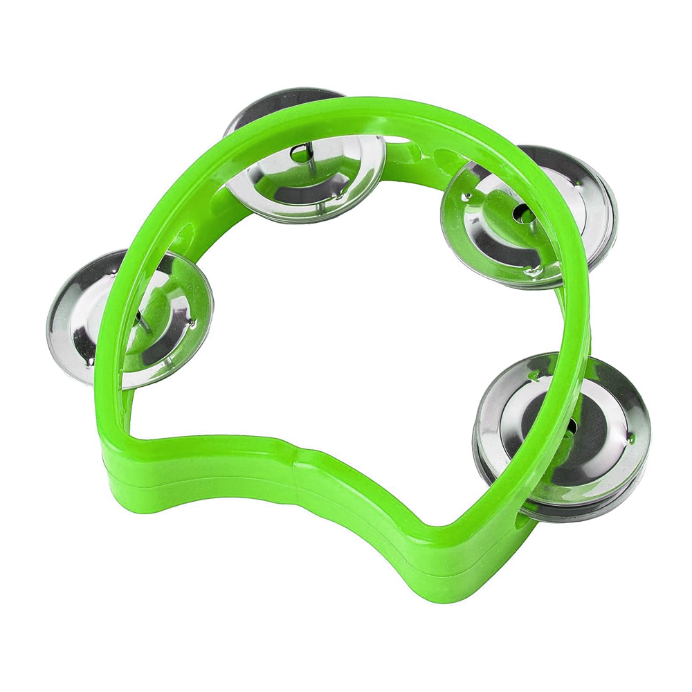 PANDERO 4" VERDE MOD.CJ-4-RD HONDO