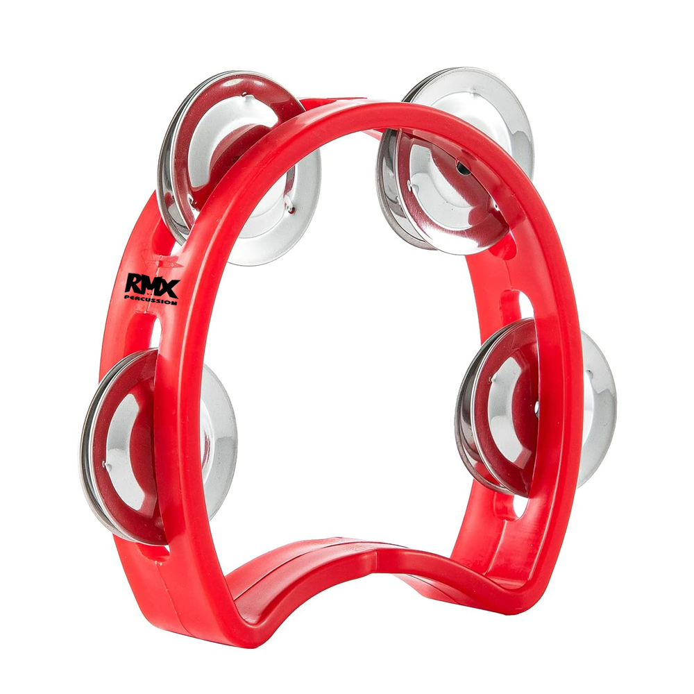 PANDERO 4 PLASTICO TW-4-ROJO RMX