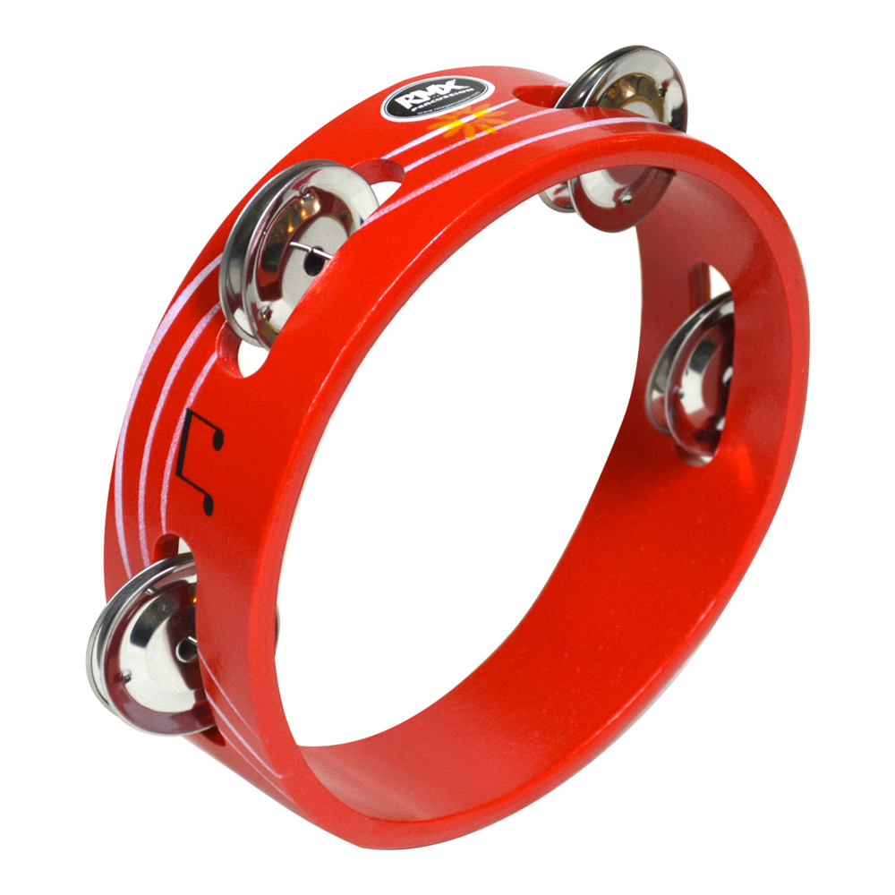 PANDERO 6 MADERA ROJO MODELO PD-6-D RMX                  