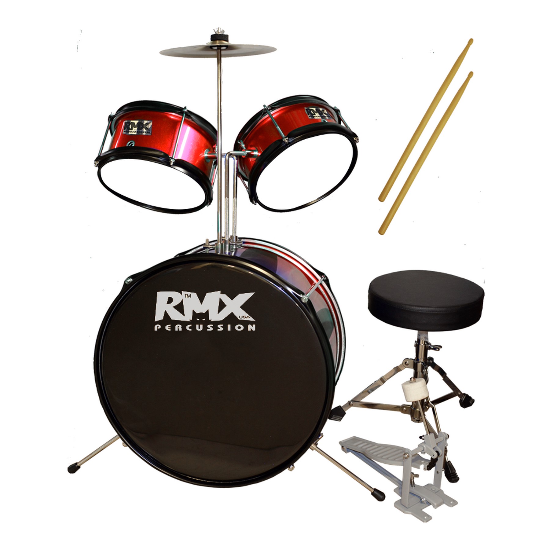 BATERIA NIÑO 3PCS.ROJA RAD-2/RD RMX                   