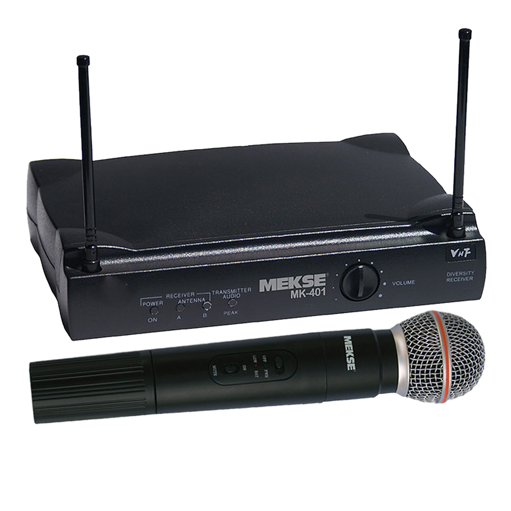 SISTEMA INALAMBRICO DE MANO + CASE MK-401 MEKSE          