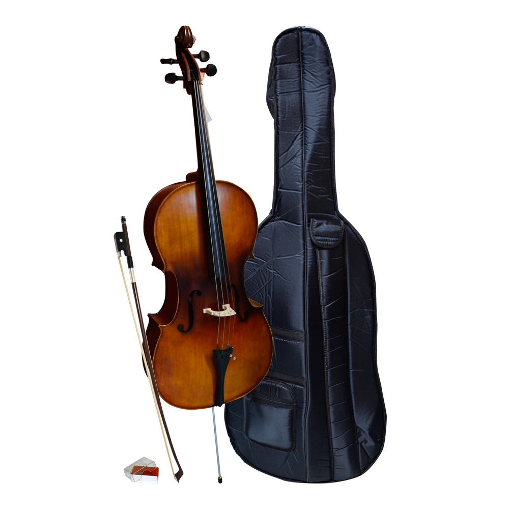 CELLO 3/4 SOLIDO PROFESIONAL CE-120 + FUNDA ARCO EBANO ETINGER