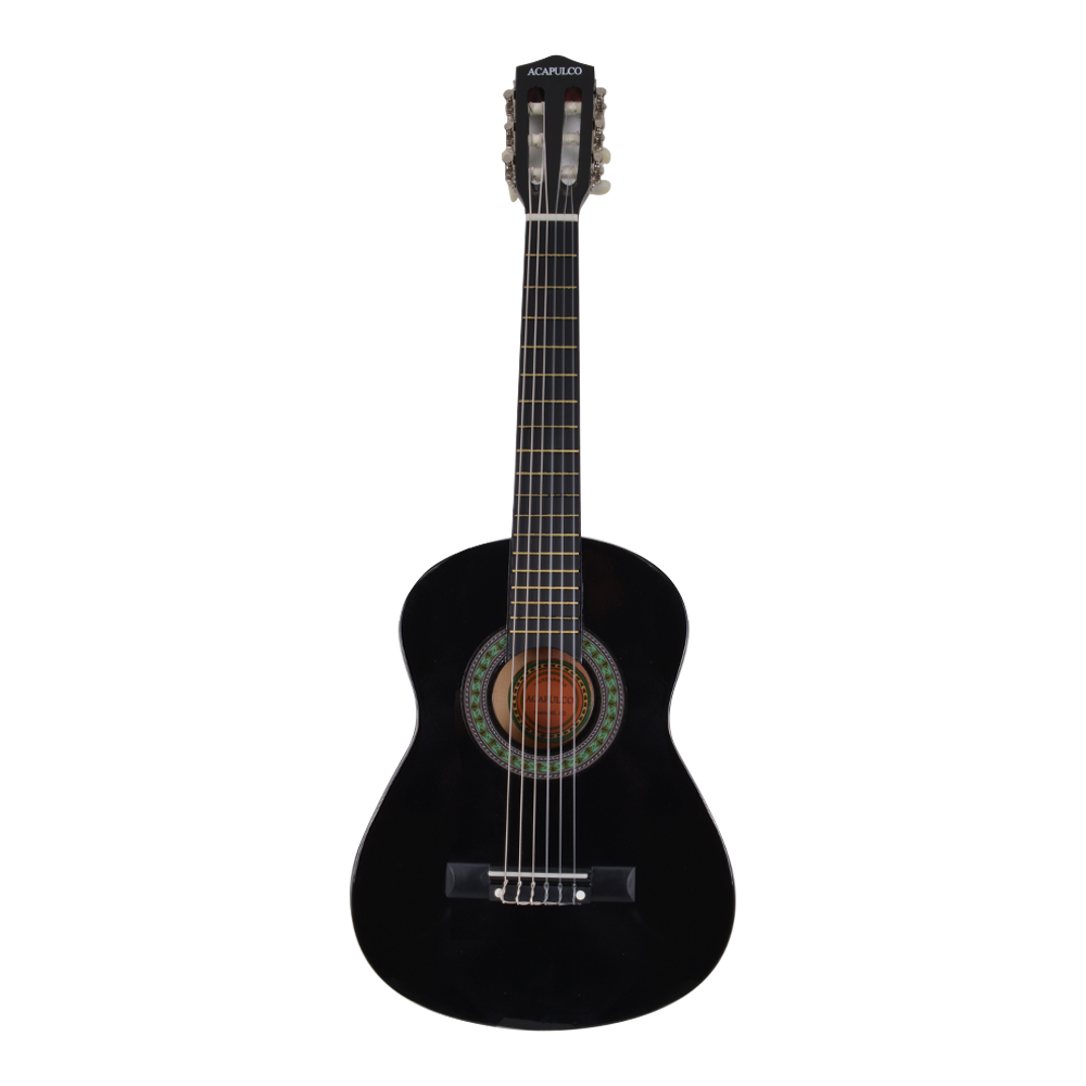 GUITARRA CLASICA 31 NEGRA ML-102/BK + FUNDA ACAPULCO