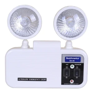 LAMPARA EMERGENCIA 2LED MODELO BA-8E BESTAMERICA