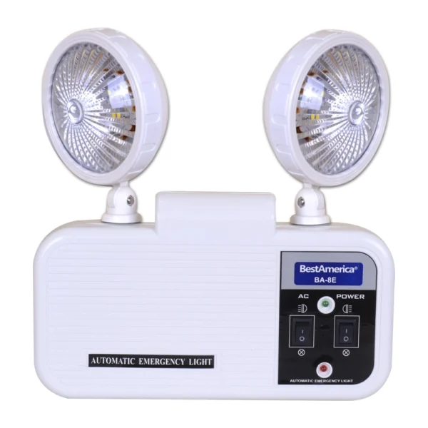 LAMPARA EMERGENCIA 2LED MODELO BA-8E BESTAMERICA