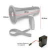 MEGAFONO NEGRO 10W + SIRENA 11S-4PD/BK + BATERIA