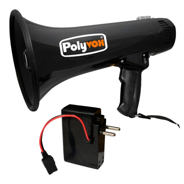 MEGAFONO NEGRO 20W SIRENA PVY-101A/BK PVOX