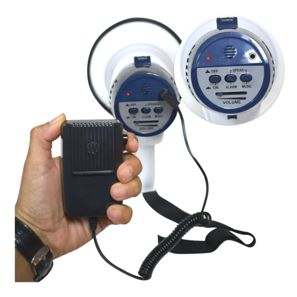 MEGAFONO 20W + SIRENA (MICROFONO) PVY-110A POLYVOX
