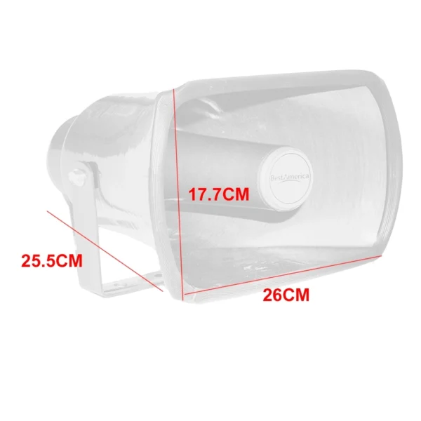 BOCINA MC.280CG 10X6 35W. 8HMS (C) BESTAMERICA