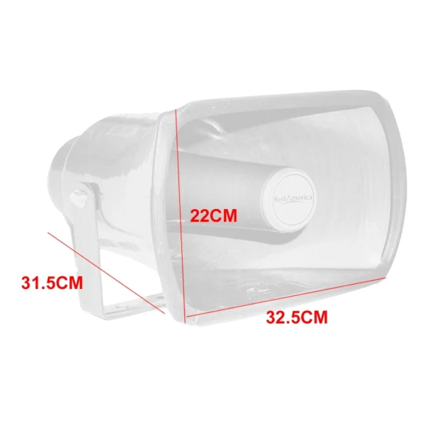 BOCINA MC.280EG 15X8 60W. 8HMS BESTAMERICA
