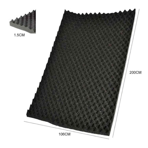 AISLANTE ACUSTICO 2M*2MM MODELO FOW-12M5 CARVERPRO