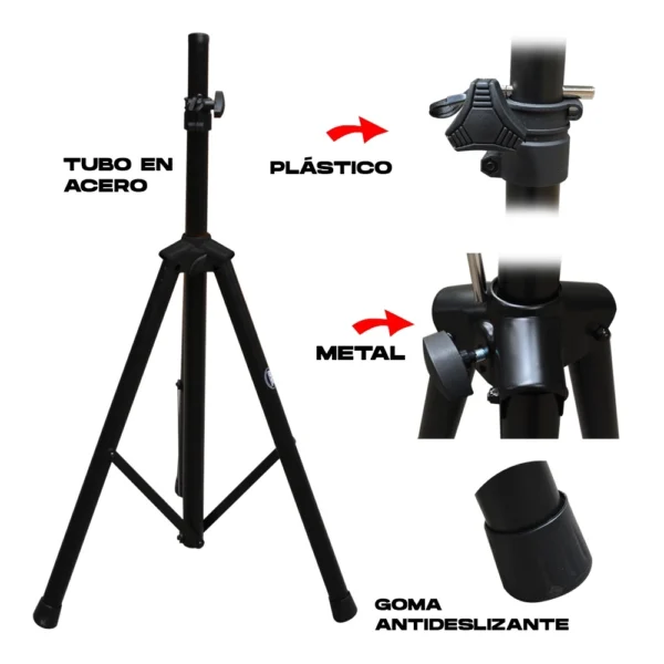 ATRIL PARLANTE SP-035Y/HQ FULL  METALICO RMX