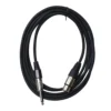 CABLE MICROFONO DESBALANCEADO PLUG 6,3-XLR H 10MT CARVER ESSENT MEPX-02