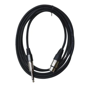 CABLE MICROFONO DESBALANCEADO PLUG 6,3-XLR H 10MT CARVER ESSENT MEPX-02
