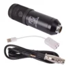 KIT STREAMING MICROFONO+ATRIL+FILTRO/ACC BM-800K BLACK