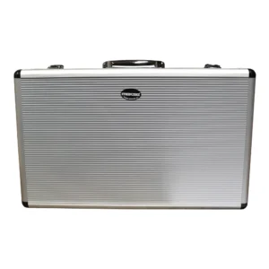 MALETIN DE ALUMINIO PARA 8 MICROFONOS SILVER