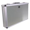 MALETIN DE ALUMINIO PARA 8 MICROFONOS SILVER