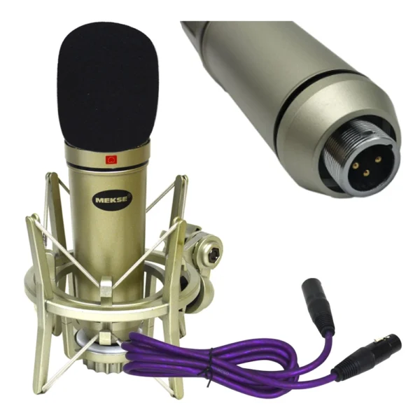 MICROFONO STUDIO MKG.140 130 OHMS MEKSE