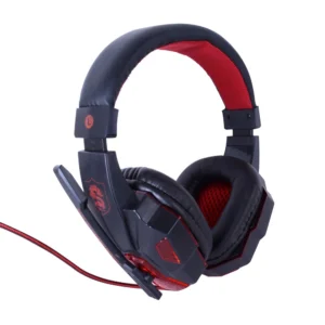 AUDIFONO/MICROFONO GAMER FL-7000HD NEG/ROJ FASTLINK