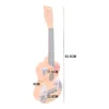 GUITARRA NIÑO 25 MODELO BULLDOG COLOR CAFÉ