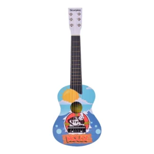 GUITARRA NIÑO 25 MODELO SALVAVIDAS COLOR BLANCO