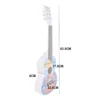 GUITARRA NIÑO 25 MODELO SALVAVIDAS COLOR BLANCO