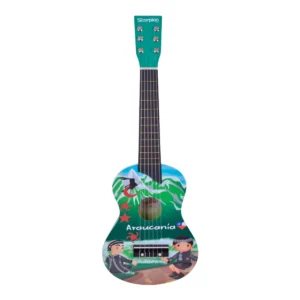 GUITARRA NIÑO 25  MODELO WALMAPU COLOR VERDE