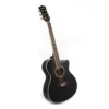 GUITARRA ELECTROACUSTICA ZA-521CEQ/BK NEGRA + FUNDA ZARAGOZA