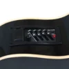 GUITARRA ELECTROACUSTICA ZA-521CEQ/BK NEGRA + FUNDA ZARAGOZA