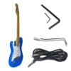 GUITARRA ELECTRICA ZURDO AZUL ES-40 SCORPION              