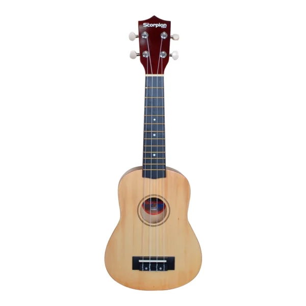 KIT UKELELE SOPRANO NATURAL MODELO SCKUK-30S SCORP