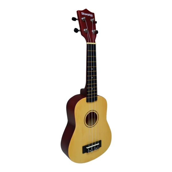 UKELELE TENOR NATURAL 24 + FUNDA. MODELO SCUK-10T/BR SCO