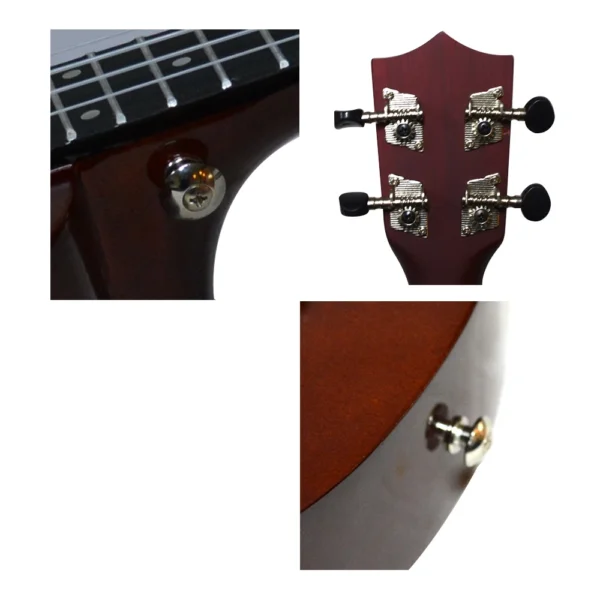 UKELELE TENOR NATURAL 24 + FUNDA. MODELO SCUK-10T/BR SCO