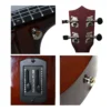 UKELELE ELECTRO ACUSTICO + FUNDA SCORPION