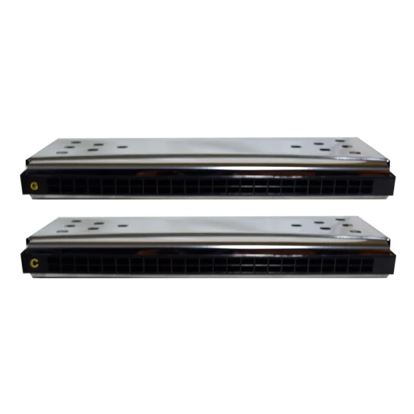 ARMONICA DOBLE CROMADA MODELO MAT.242 MEISTEHAFT