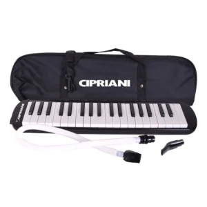 MELODICA NEGRA 37 NOTAS + FUNDA LCV-37/BK CIPRIANI