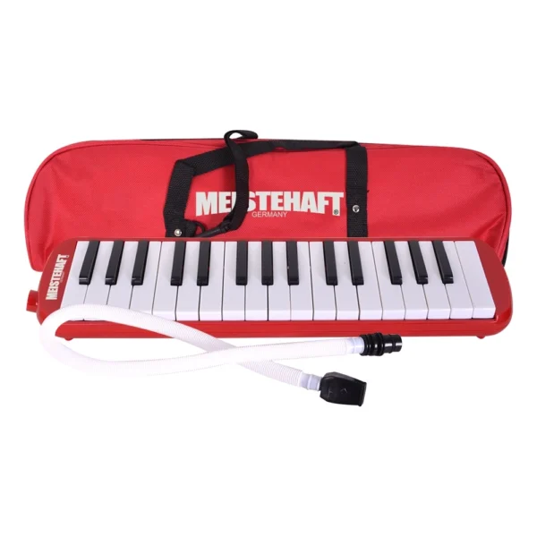 MELODICA 32 NOTAS ROJA + FUNDA MEISTEHAFT