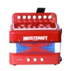 ACORDEON NIÑO 3 BAJOS ROJA MODELO MT-2018 MEISTEHAFT