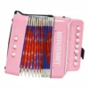 ACORDEON NIÑO 3 BAJOS ROSADO MODELO MT-2018 MEISTEHAFT
